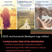 2023. ŐSZI KÉPZÉSEK - 3 kurzus egyidejű jelentkezése - ELŐLEG